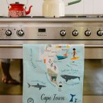 Tea Towel - Map of Cape Town