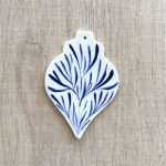 Porcelain Bauble - Lamp Shape